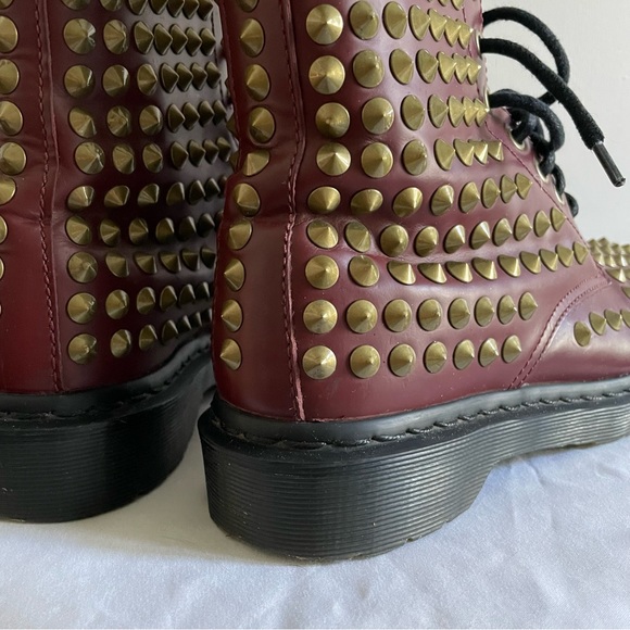 Dr. Martens Cherry Red Spikes - Picture 9 of 11